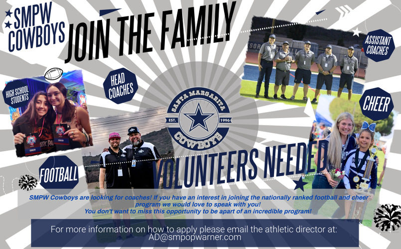 Volunteers Needed! 